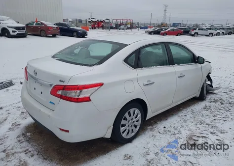 2014 Nissan Sentra Sv из США, поврежденный, VIN 3N1AB7AP3EY291158